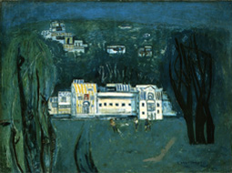 MATSUMOTO Shunsuke, Suburban Landscape, 1937, The Miyagi Museum of Art