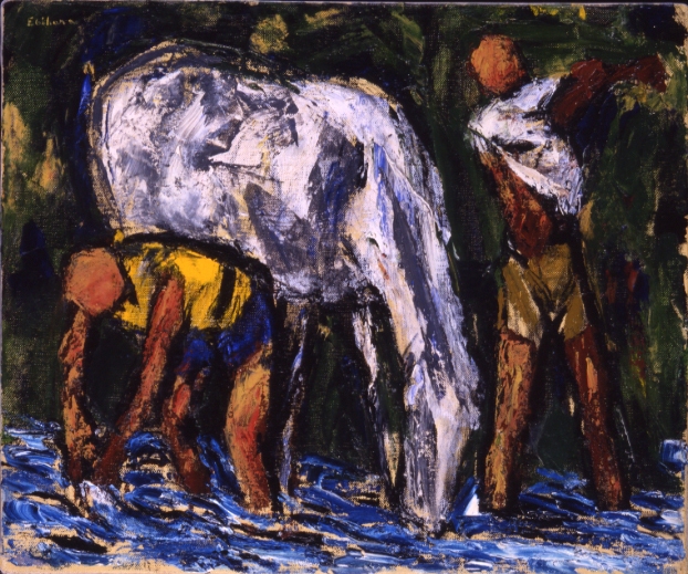 EBIHARA Kinosuke, <i>On a Riverside</i>, 1962