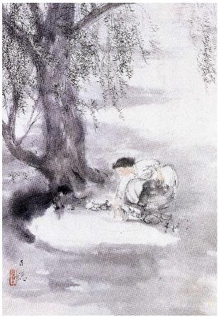 HIRAFUKU Hyakusui, Fountain, 1924, private collection