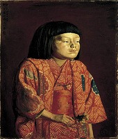 岸田劉生《童女図（麗子立像）》1923年 