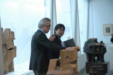 辻作品を熱く語る二人