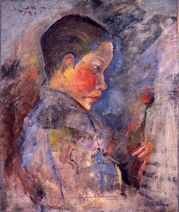 関根正二 《少年》 1917年（寄託）