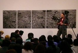 畠山直哉氏　2007年個展会場にて