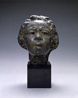 オーギュスト・ロダン《花子のマスク》1908年（鋳造1974年）当館蔵