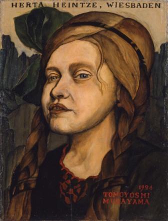 村山知義 《ヘルタ・ハインツェ像》 1922-24年 当館蔵