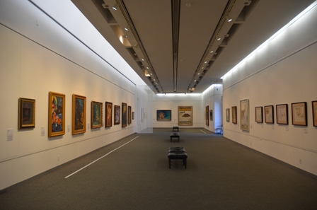 「湘南の画家たち｣展　会場風景