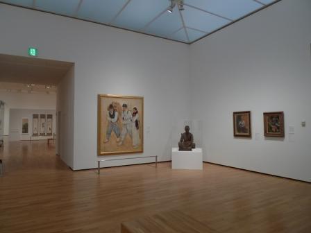 「日韓近代美術家のまなざし―『朝鮮』で描く」展示風景