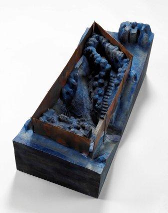 若林奮《緑の森の一角獣座模型》　1996-1997年　WAKABAYASHI STUDIO蔵　撮影山本糾
